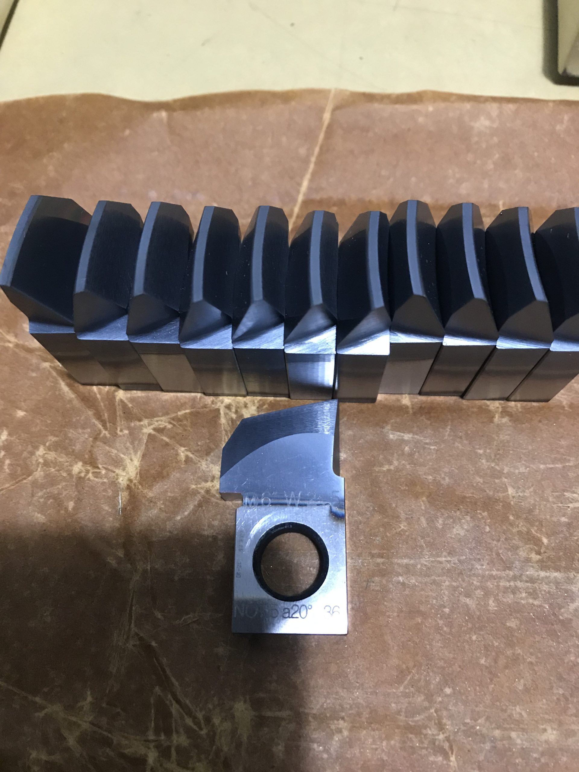 Spiral Bevel Gear Milling Cutters Custom HSS M2, M32, M35 Tools