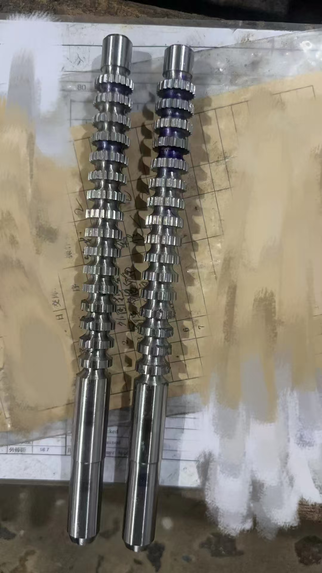 Customized 8mm Pitch Triangle Tooth Gear Broach